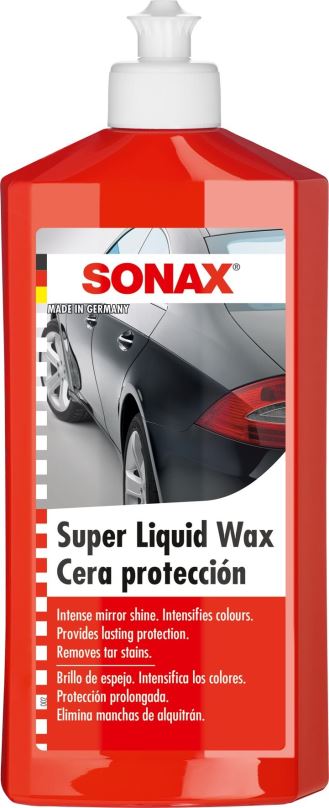 Vosk na auto SONAX Tvrdý vosk SuperLiquid, 500ml
