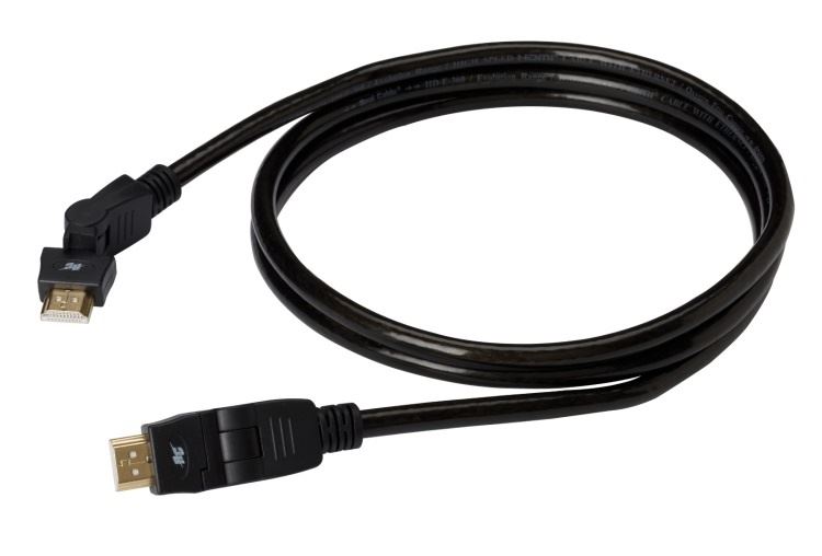 REAL CABLE HD-E-360 1m, M/M, HDMI kabel