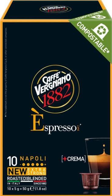 Kávové kapsle Vergnano Napoli 10ks