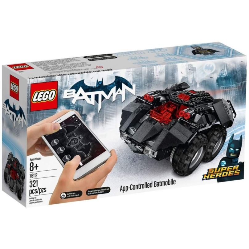 Stavebnice LEGO Super Heroes 76112 Batmobil ovládaný aplikací