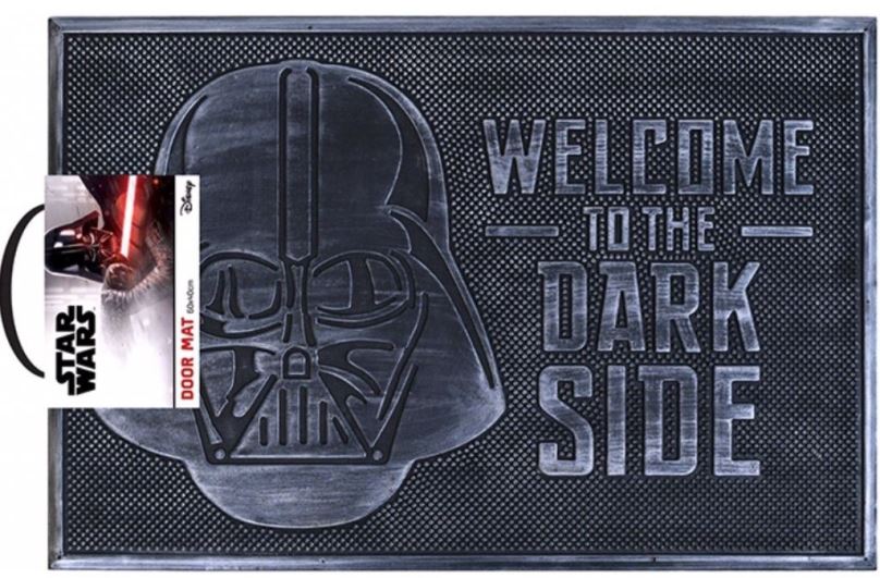 Rohožka Star Wars - Welcome To The Dark Side - gumová rohožka