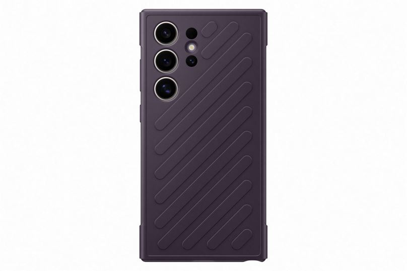 Kryt na mobil Samsung Galaxy S24 Ultra Tvrzený zadní kryt Dark Violet