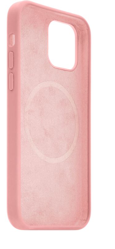 Kryt na mobil FIXED MagFlow s podporou MagSafe pro Apple iPhone 12 Pro Max růžový