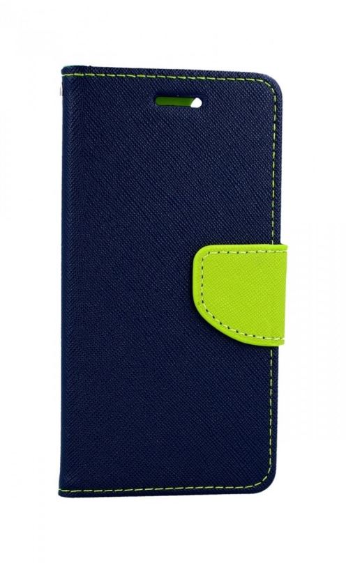 Pouzdro na mobil TopQ iPhone SE 2020 knížkové modré 54143