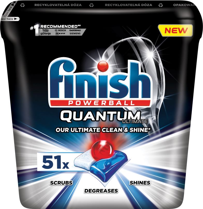 Tablety do myčky FINISH Quantum Ultimate 51 ks