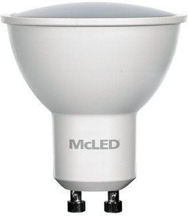 LED žárovka McLED LED GU10, 8W, 3000K, 806lm