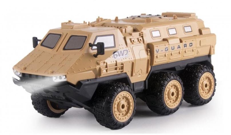 RC model Amewi V-Guard Obrněné vozidlo 1:16, pouštní zbarvení