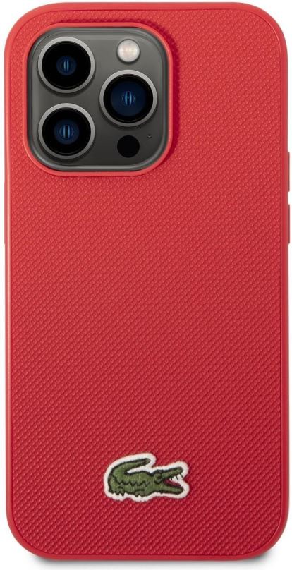 Kryt na mobil Lacoste Iconic Petit Pique Logo Zadní Kryt pro iPhone 14 Pro Max Red
