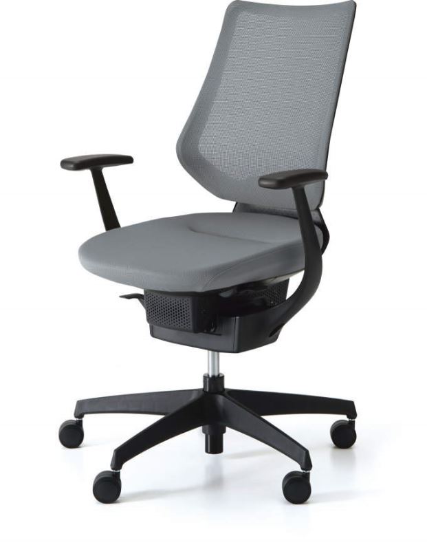 Kancelářská židle 3DE ING Glider 360° šedá