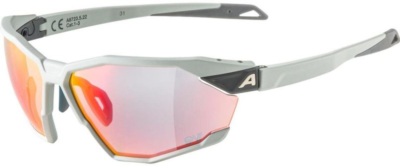 Cyklistické brýle Alpina Twist SIX QV smoke-grey matt