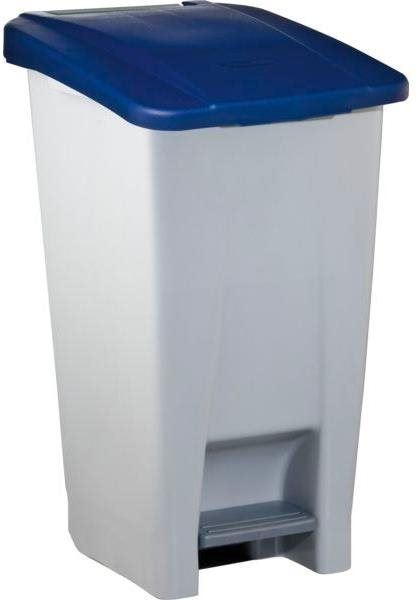 Odpadkový koš Gastro Odpadkový koš nášlapný 60 l, šedá/modrá