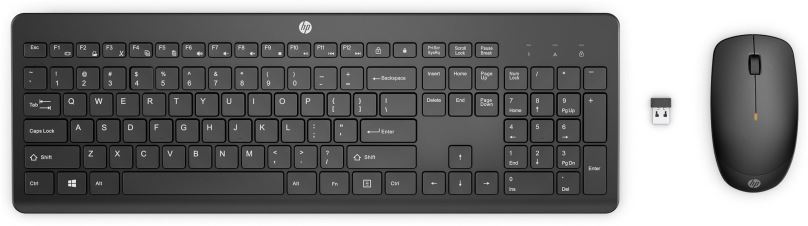 Set klávesnice a myši HP 235 Wireless Mouse and KB Combo - CZ/SK
