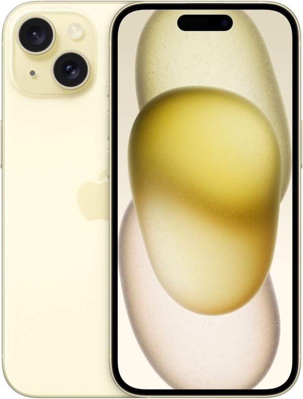 Mobilní telefon APPLE iPhone 15 128GB žlutá