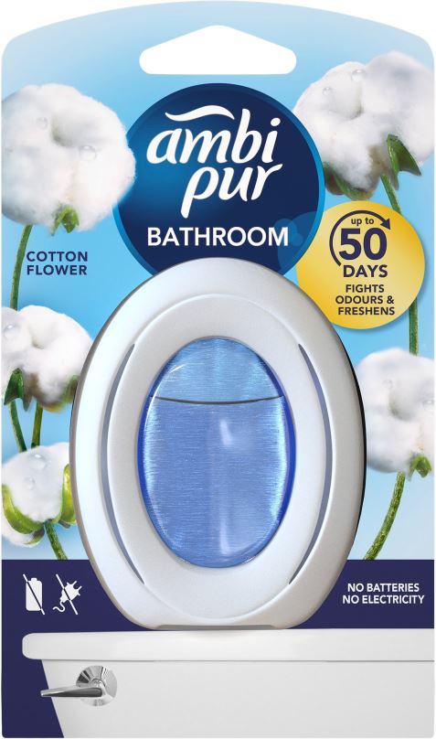 Osvěžovač vzduchu AMBI PUR Bathroom Cotton Fresh 7,5 ml