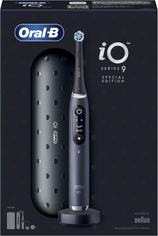 Elektrický zubní kartáček Oral-B iO 9 Černý speciální řada