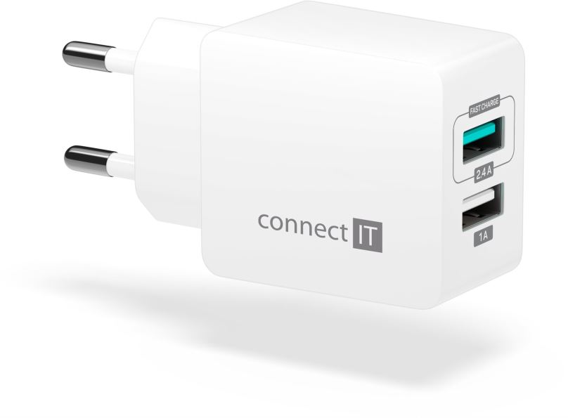 Nabíječka do sítě CONNECT IT Fast Charge CWC-2015-WH bílá