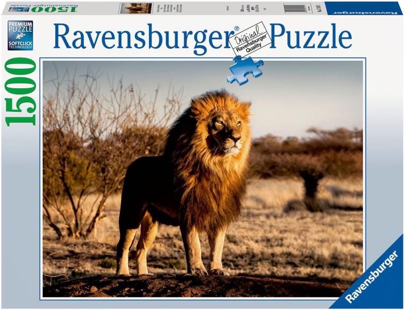 Puzzle Ravensburger 171071 Lev 1500 dílků