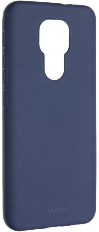 Kryt na mobil FIXED Story pro Motorola Moto E7 Plus modrý
