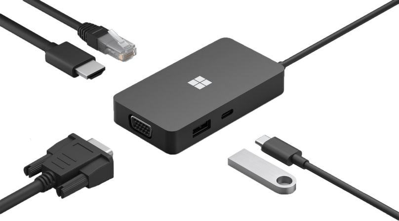 Replikátor portů Microsoft USB-C Travel Hub