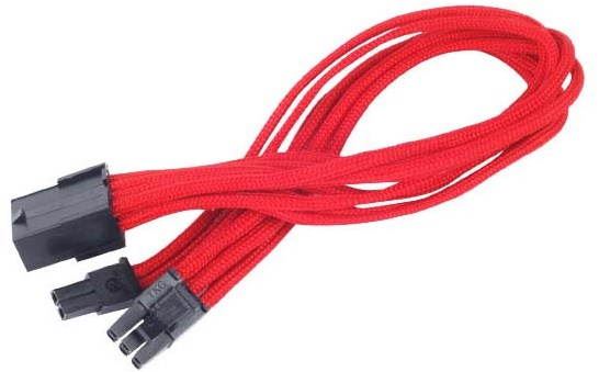 Napájecí kabel SilverStone PP07-PCIR červená