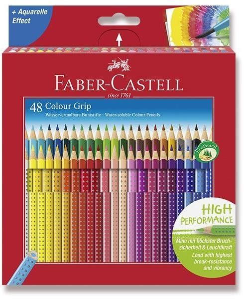 Pastelky FABER-CASTELL Grip 2001, 48 barev