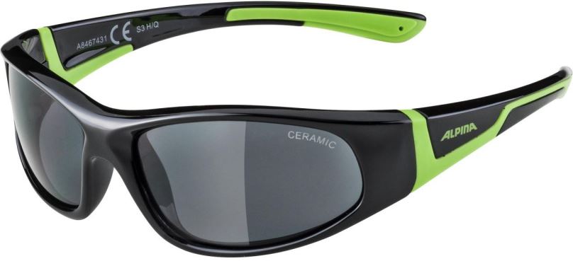 Cyklistické brýle Alpina Flexxy Junior black-green