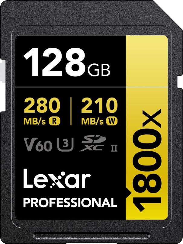 Paměťová karta Lexar SDXC Pro 1800x 128GB