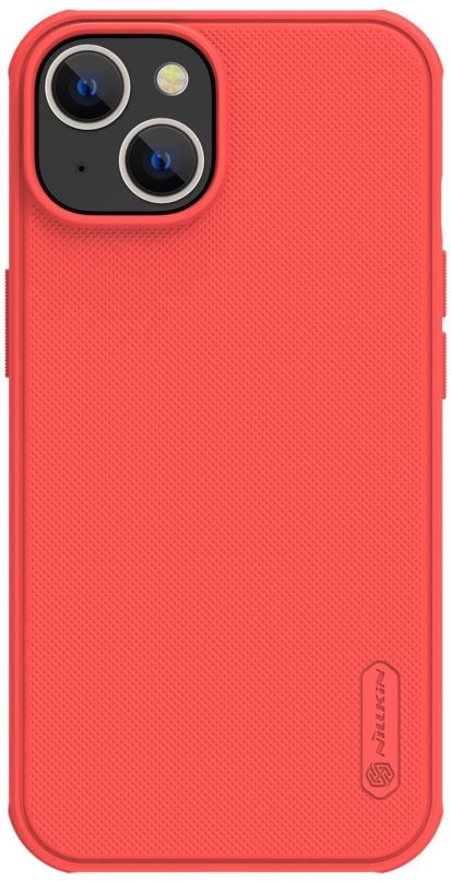 Kryt na mobil Nillkin Super Frosted PRO Zadní Kryt pro Apple iPhone 14 Red (Without Logo Cutout)