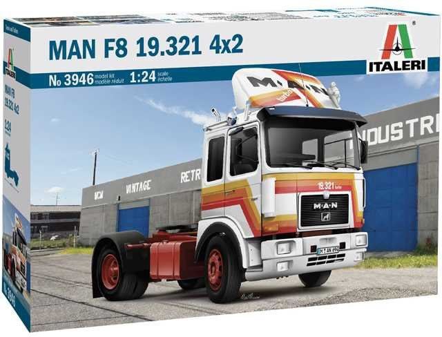 Model auta Model Kit truck 3946 - MAN F8 19.321 4x2
