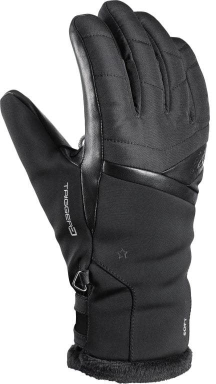 Lyžařské rukavice Leki Snowfox 3D Lady, black 6.5