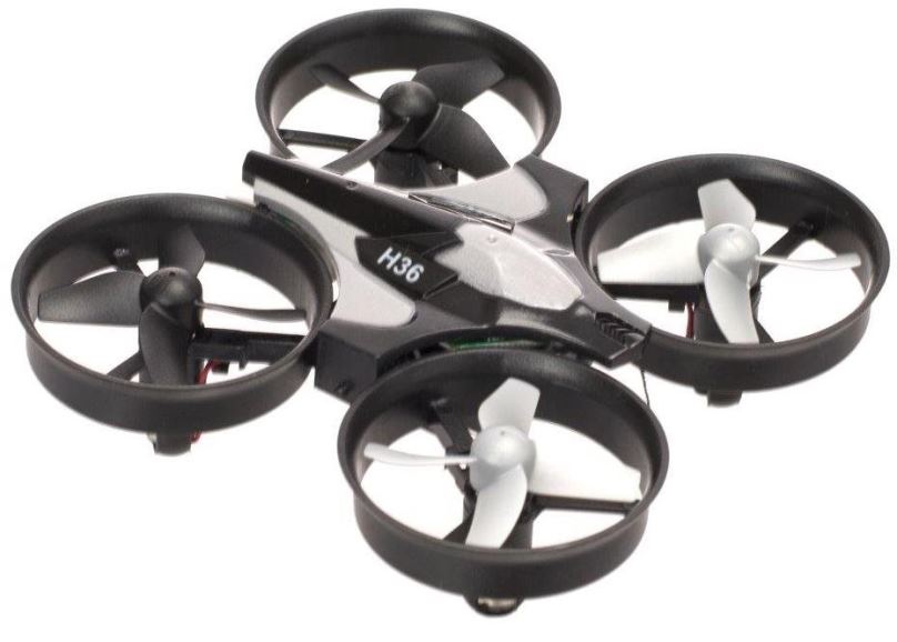 Dron JJRC H36 mini 4CH 6osý RC dron černý