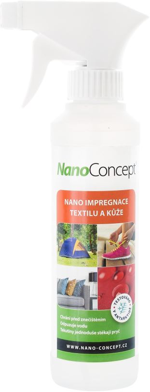 Impregnace NanoConcept Nano impregnace textilu a kůže 250 ml