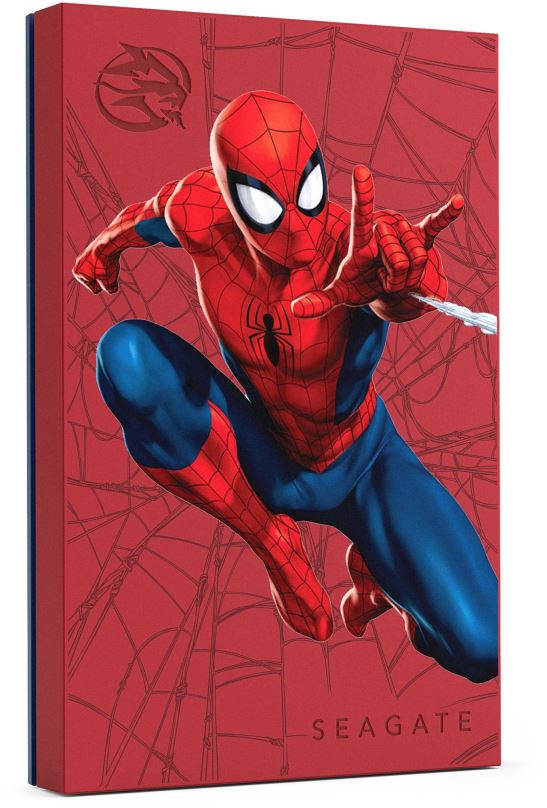 Externí disk Seagate FireCuda Gaming HDD 2TB Spider-Man Special Edition