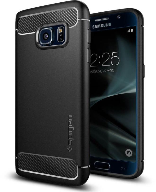 Kryt na mobil SPIGEN Rugged Armor Black Samsung Galaxy S7