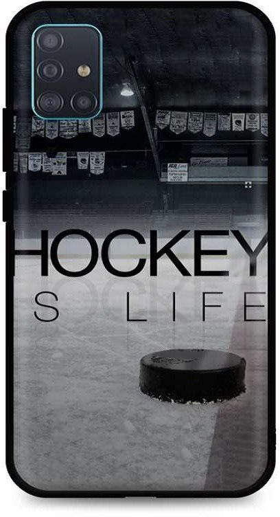 Kryt na mobil TopQ Samsung A51 silikon Hockey Is Life 55927