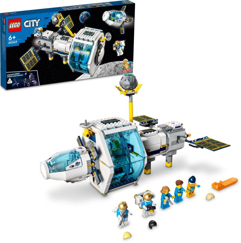 LEGO stavebnice LEGO® City 60349 Lunární vesmírná stanice
