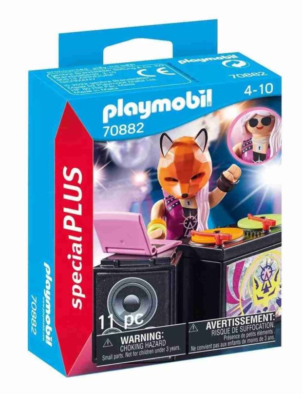 Figurky Playmobil 70882 DJ s mixážním pultem