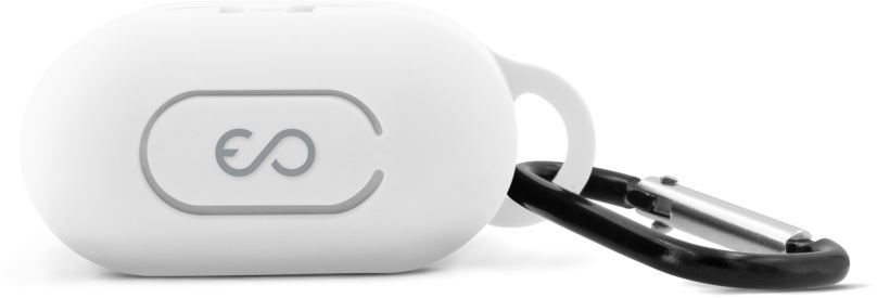 Pouzdro na sluchátka Epico Airpods case Outdoor bílé transparentní