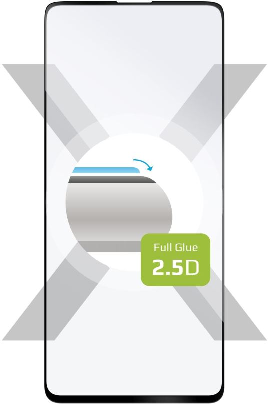 Ochranné sklo FIXED FullGlue-Cover pro Samsung Galaxy M31s černé