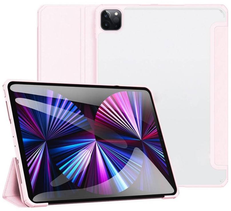 Pouzdro na tablet DUX DUCIS Copa Pouzdro na iPad Pro 12.9'' 2018 / 2020 / 2021, růžové