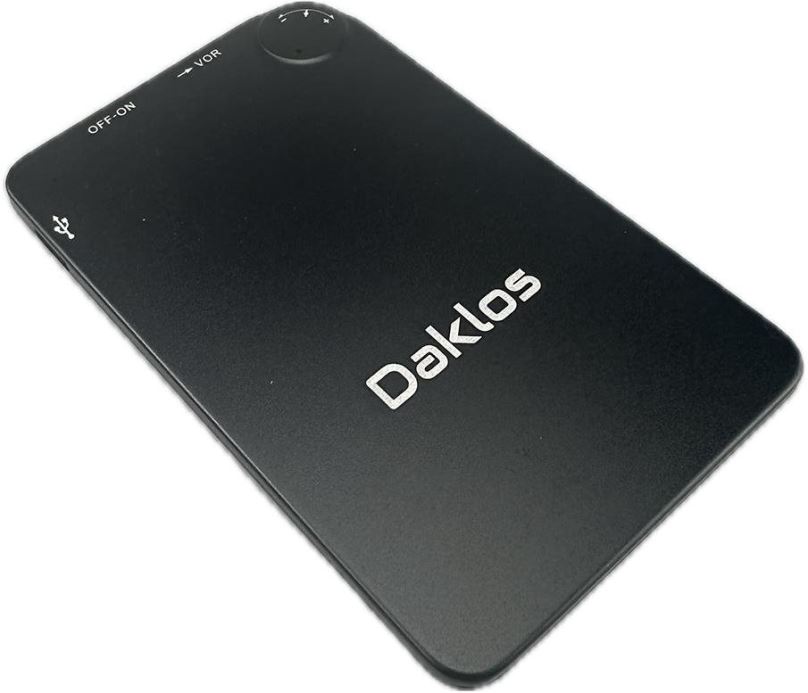 Diktafon Daklos KARTES 32 GB