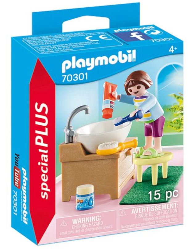 PLAYMOBIL® Special Plus 70301 Děvčátko při čištění zoubků