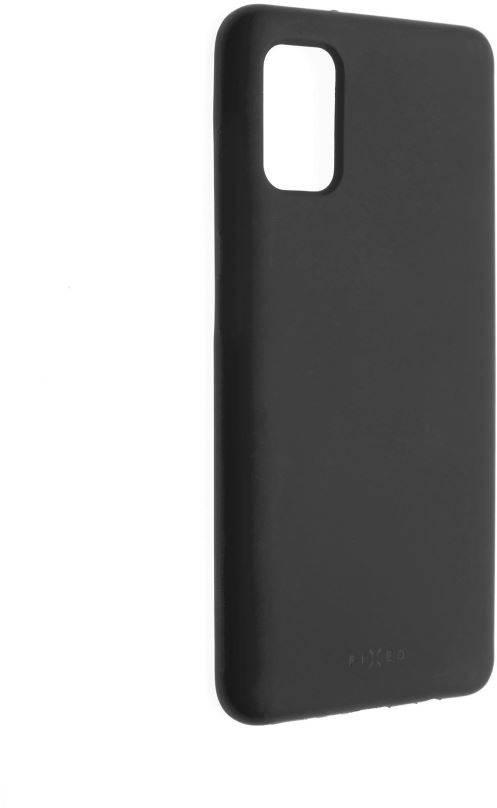 Kryt na mobil FIXED Flow Liquid Silicon case pro Samsung Galaxy A41 černý