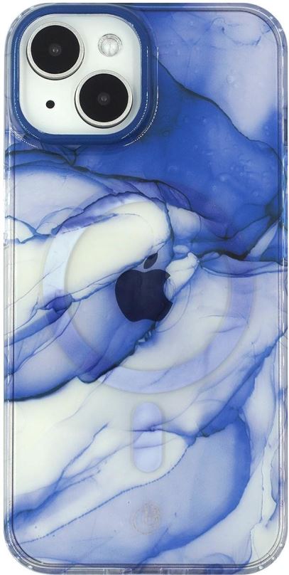 Kryt na mobil COLOR INK kryt s MagSafe na iPhone 14 - Blue