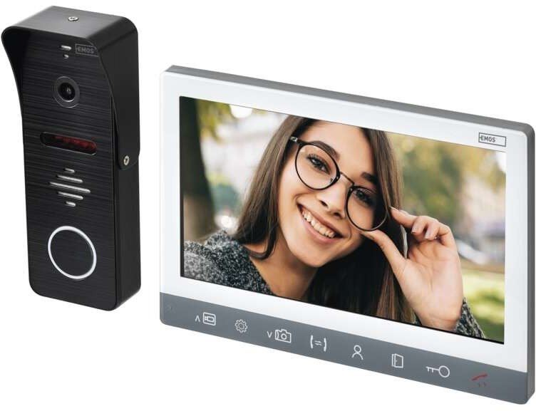 Videotelefon EMOS Sada videotelefonu EMOS EM-10AHD s ukládáním snímků