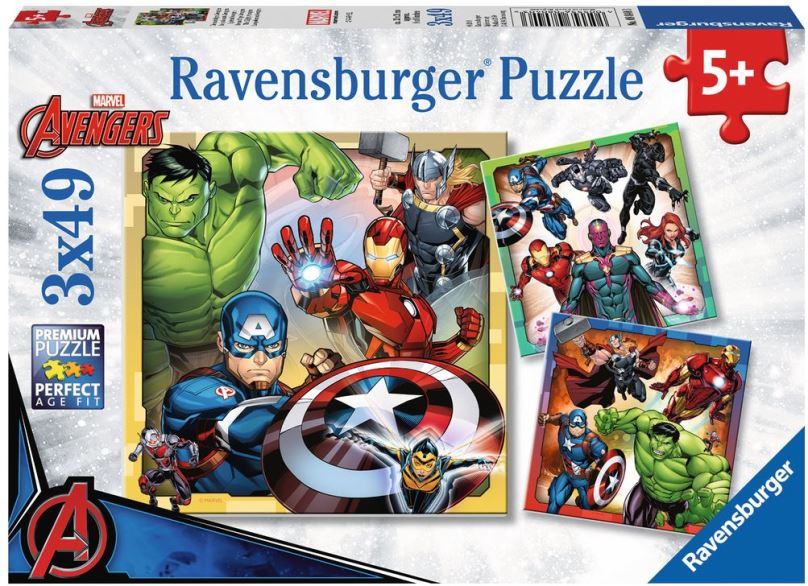 Puzzle Ravensburger 80403 Disney Marvel Avengers