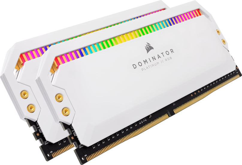 Operační paměť Corsair 16GB KIT DDR4 3600MHz CL18 Dominator Platinum RGB White