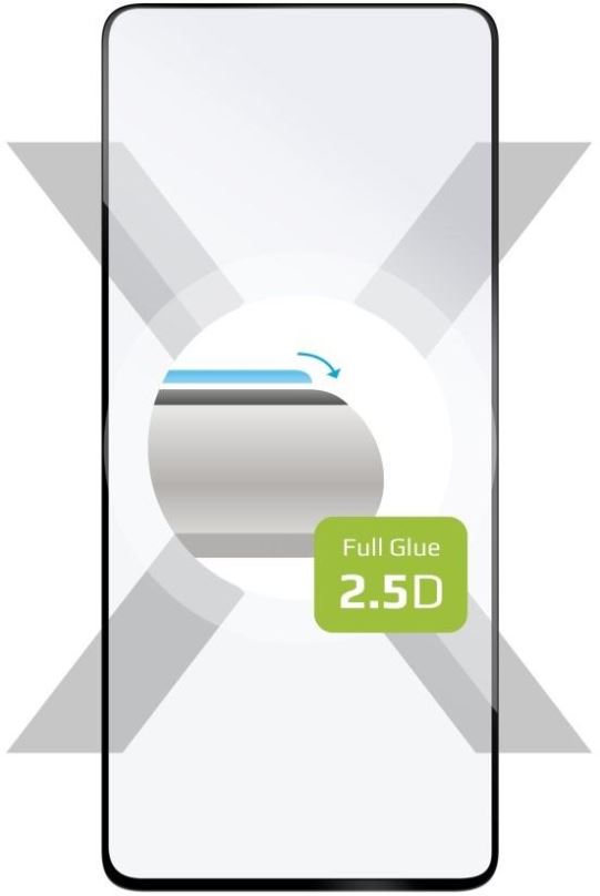 Ochranné sklo FIXED FullGlue-Cover pro Oppo A79 5G černé