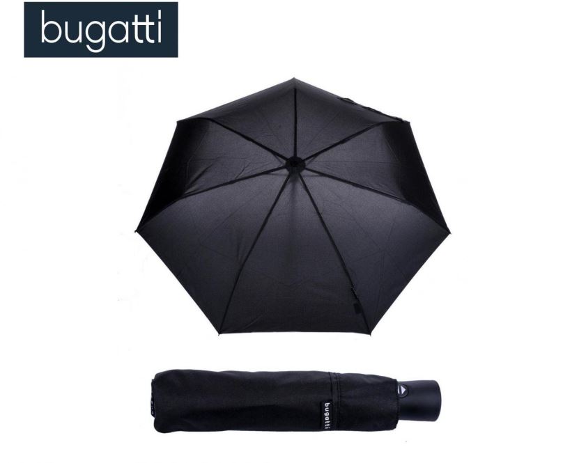 Deštník BUGATTI Buddy Duo Black