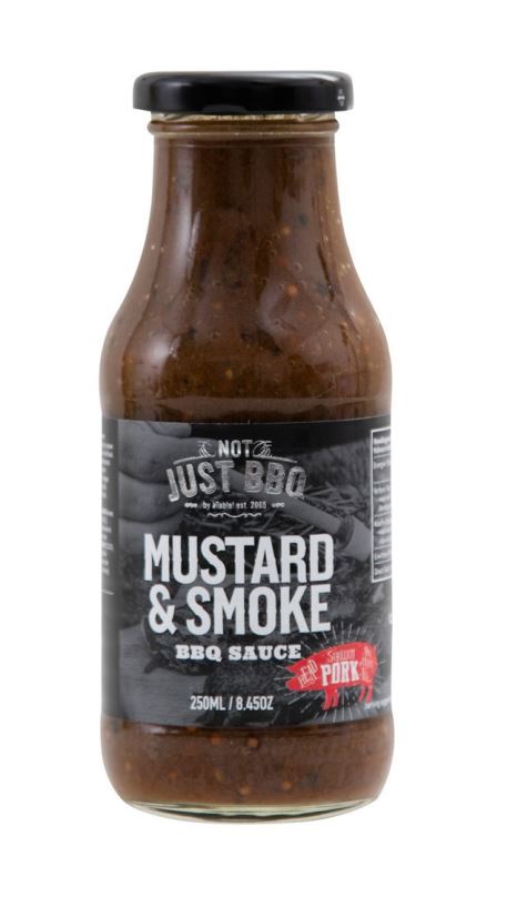 BBQ omáčka Mustard & Smoke BBQ 250ml  Not Just BBQ